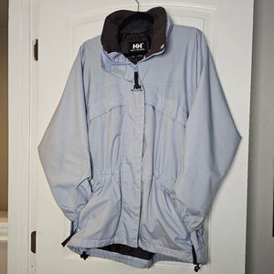 Helly Hansen medium vintage light jacket, sky blue